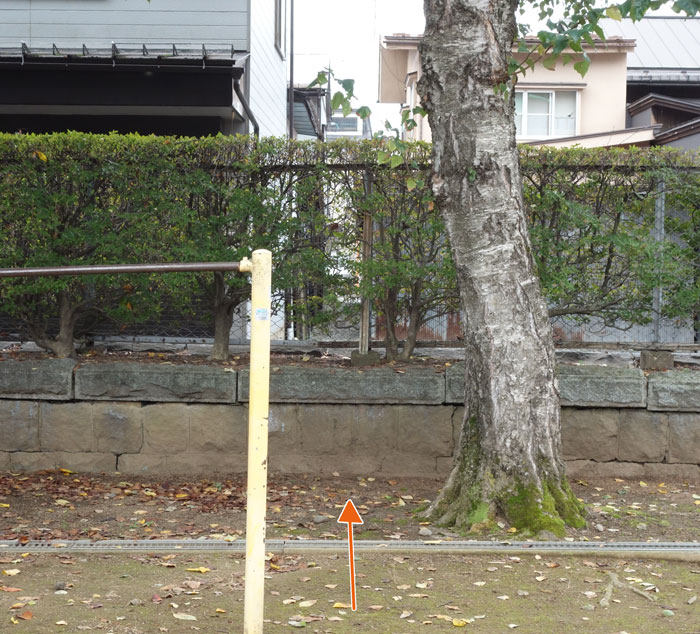 大慈寺小学校石垣