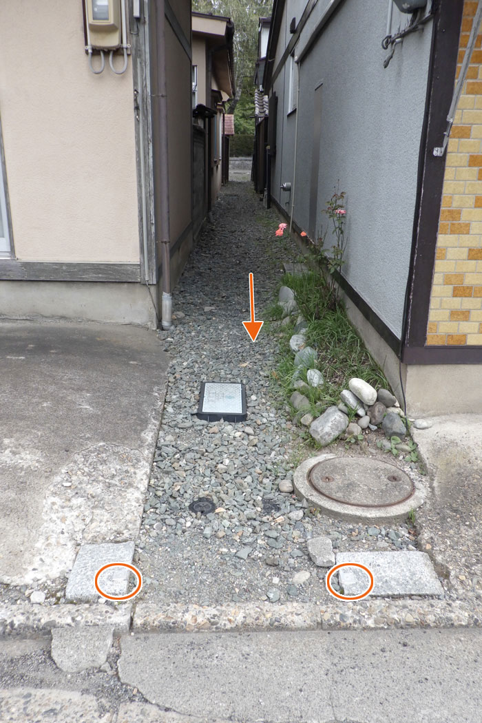 鉈屋町側細道
