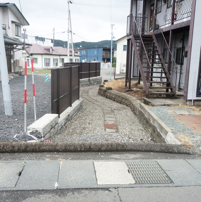 百目木水路跡