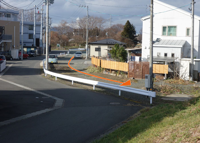 砂利敷の空地