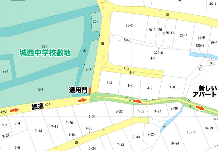 城西町公図