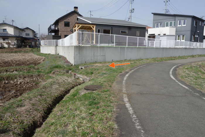 現役水路に接続