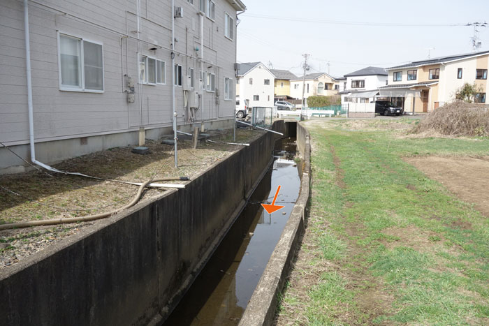 現役水路に接続