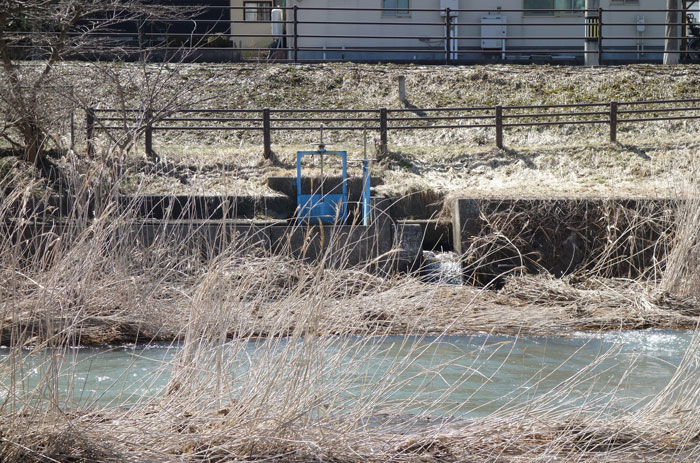 上流の取水口？