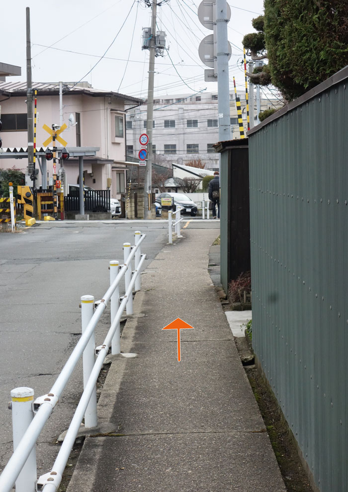 長町踏切前