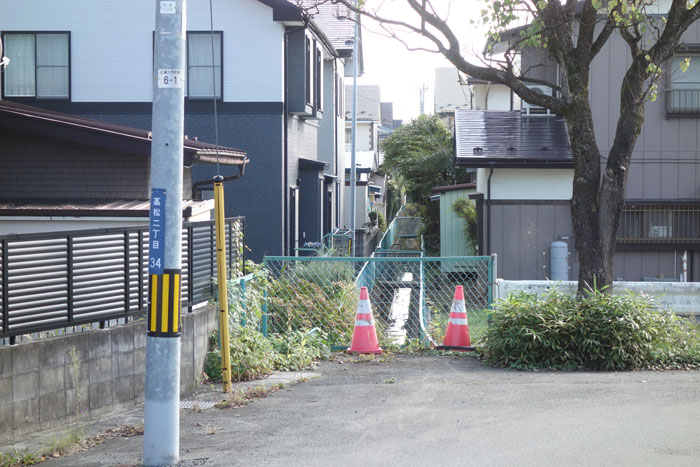 高松の水路へ