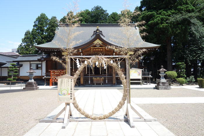 北上市、諏訪神社