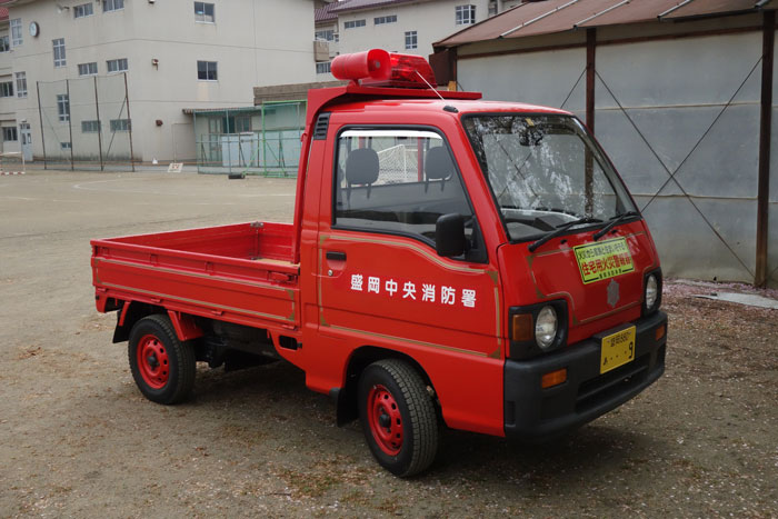 軽トラ消防車