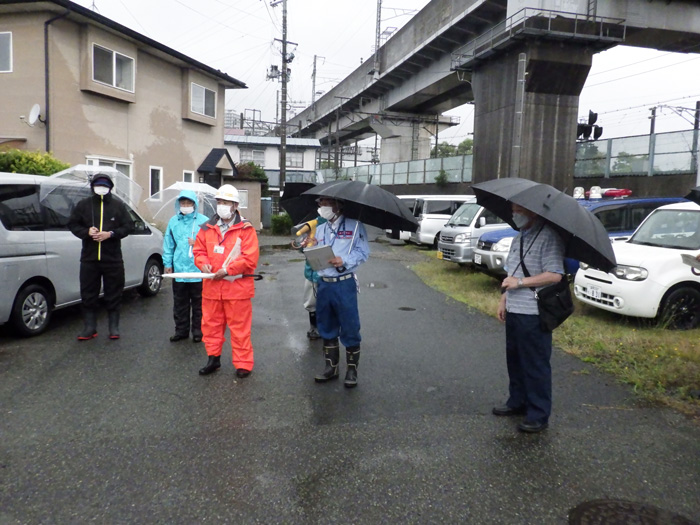 盛岡地区重要水防箇所合同巡視