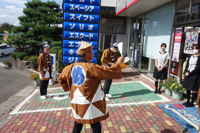 １日目音頭上げ