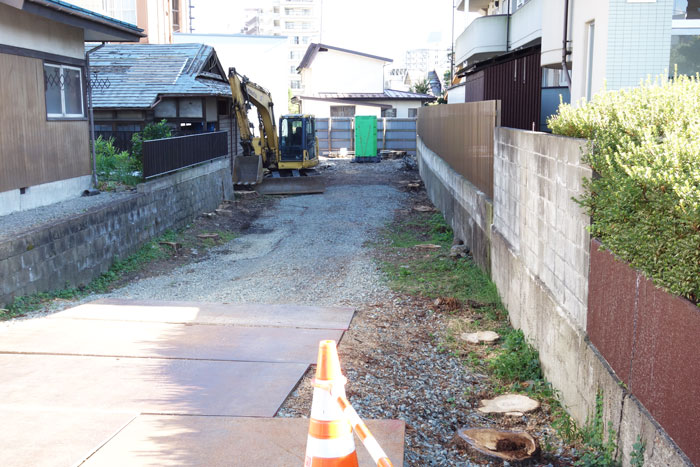 熊野神社解体